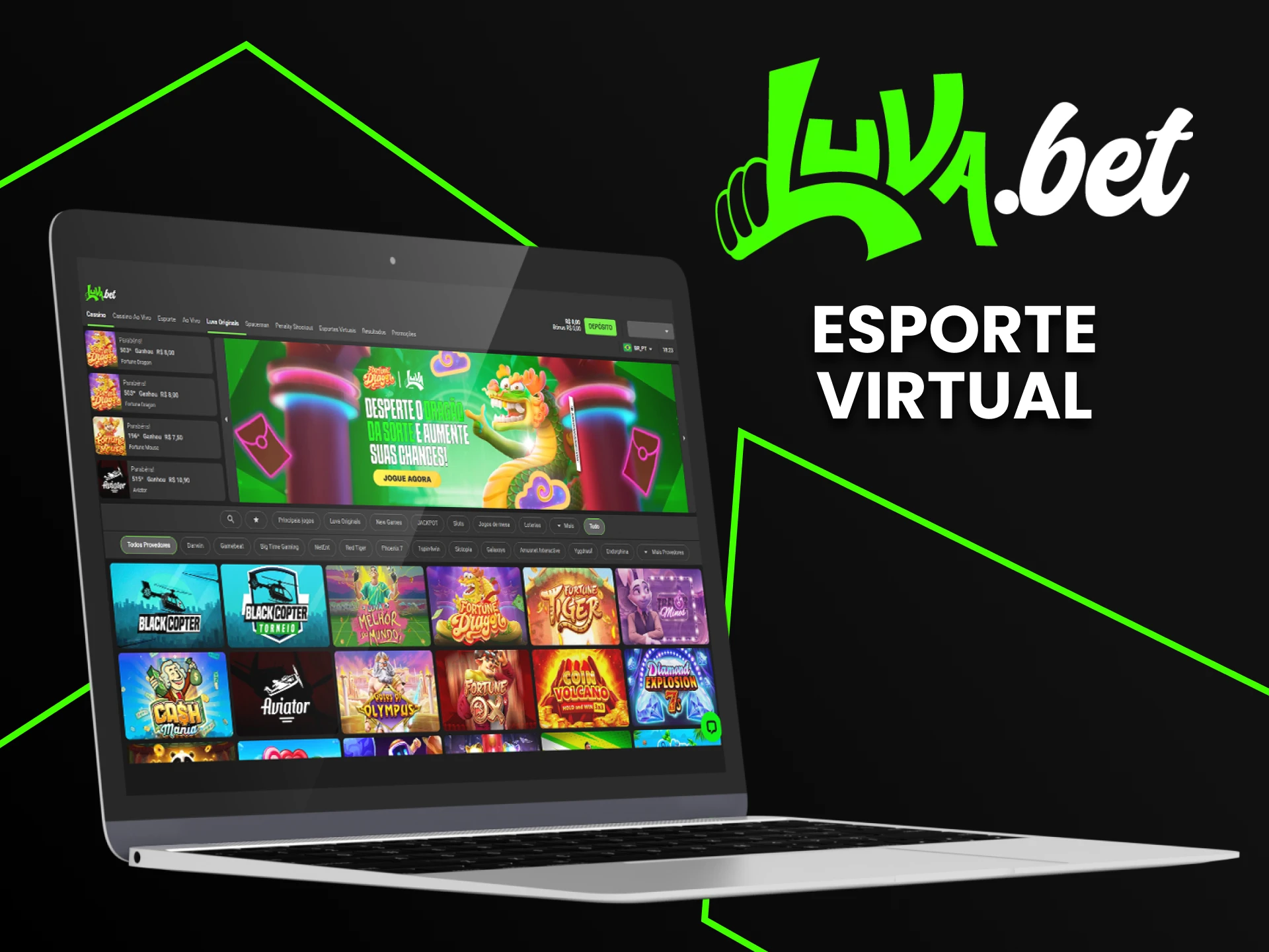 Visite a seção de esportes virtuais da Luvabet.