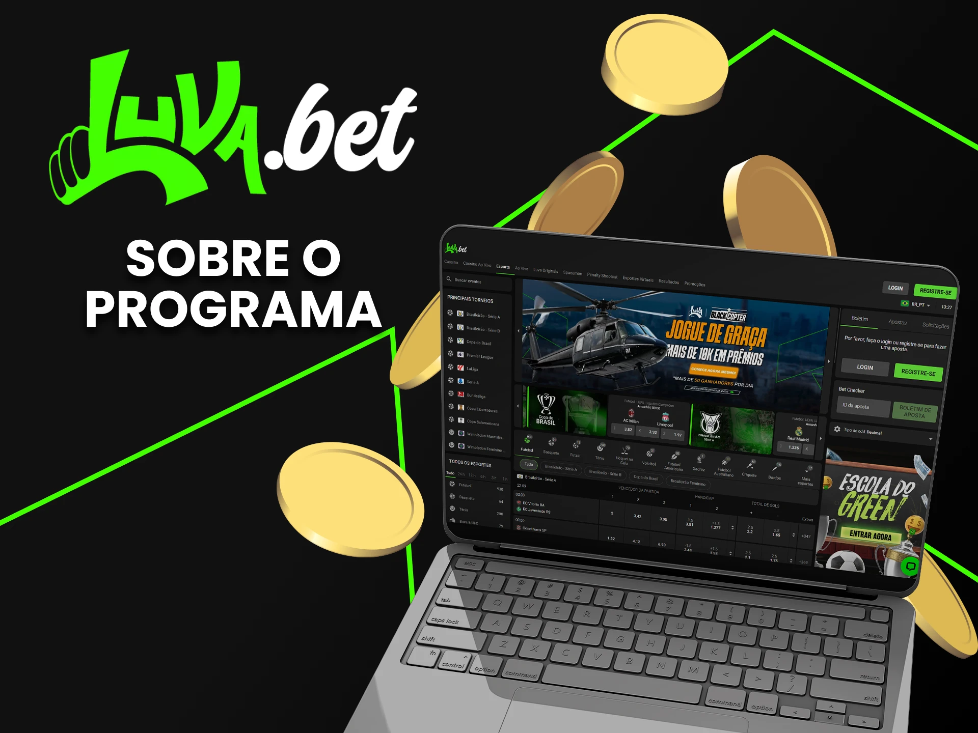 Forneceremos informações sobre o programa de afiliados Luvabet.