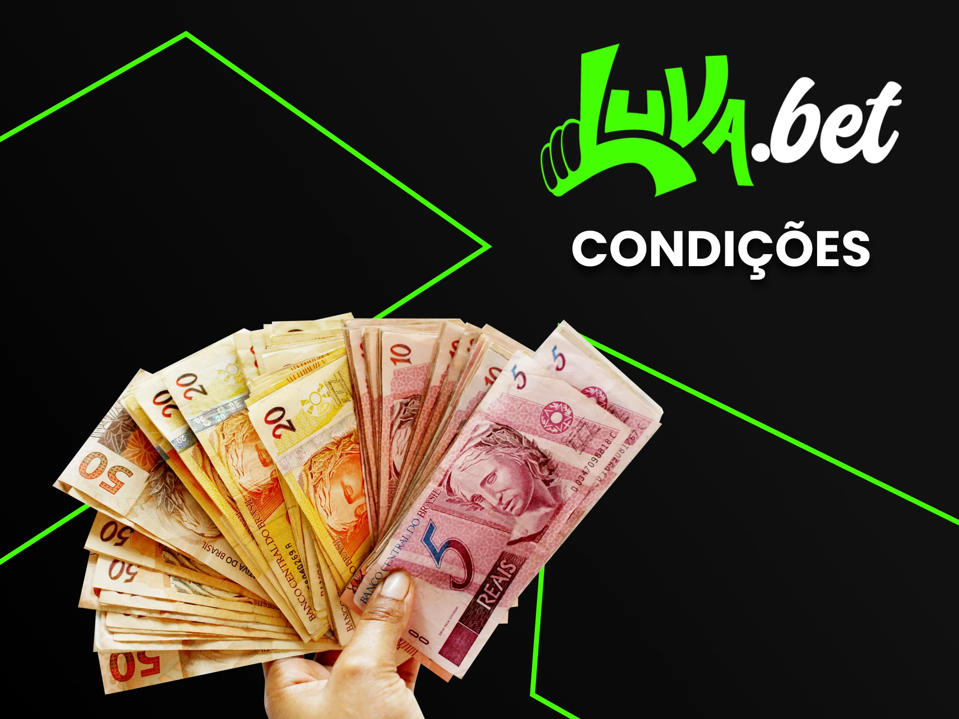 Estude as condições de saque no Luvabet.