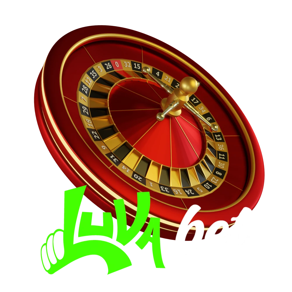 Escolha Roleta para jogos de cassino na Luvabet.